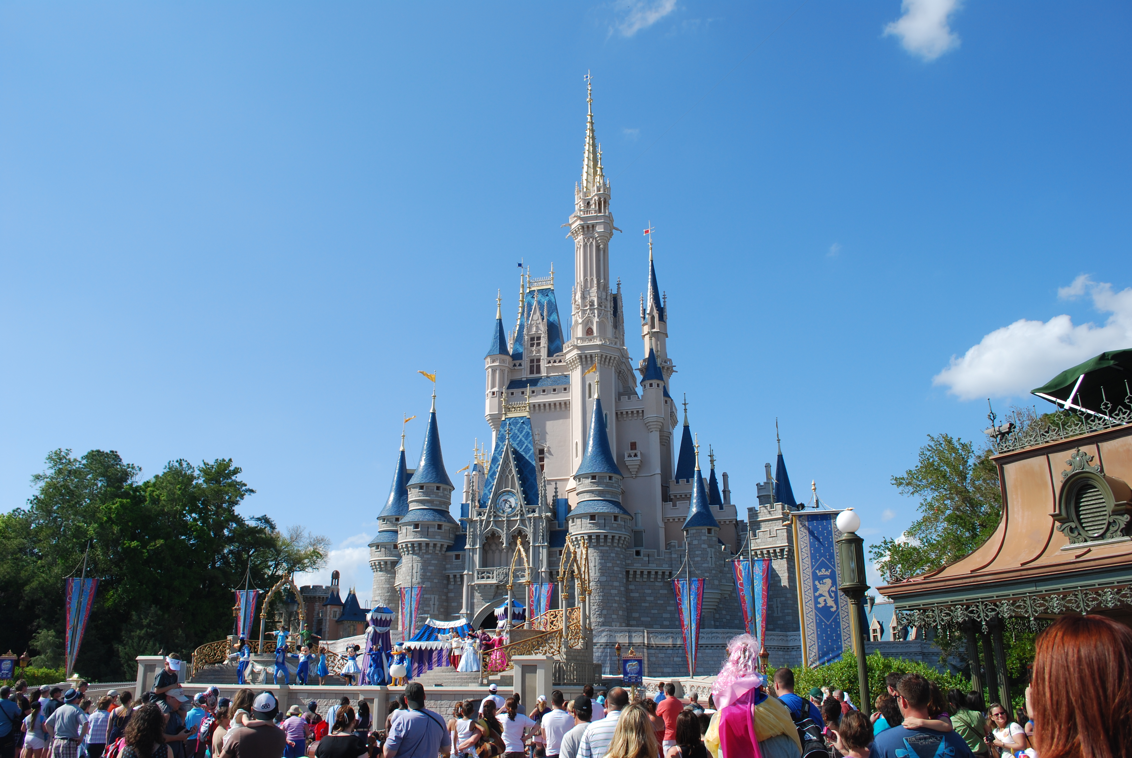 Cinderella Castle, the Centerpiece of Walt Disney World's Magic Kingdom