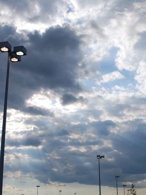 Storm Clouds Roll In, but the Sun Shines On