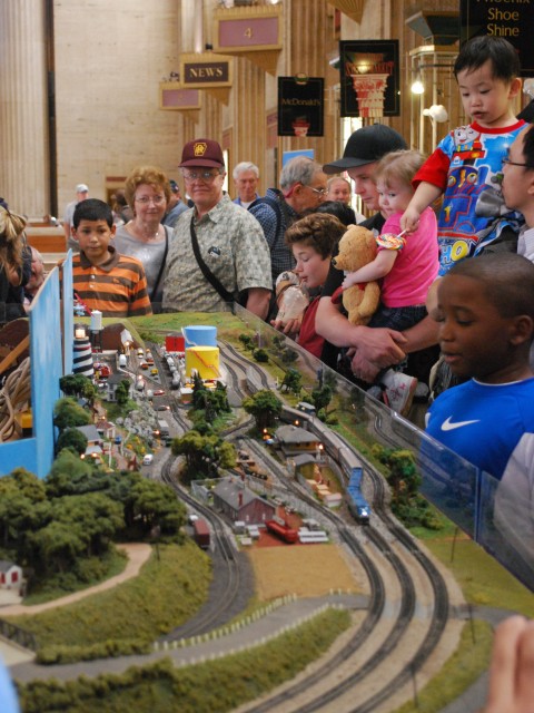 Model Train Display