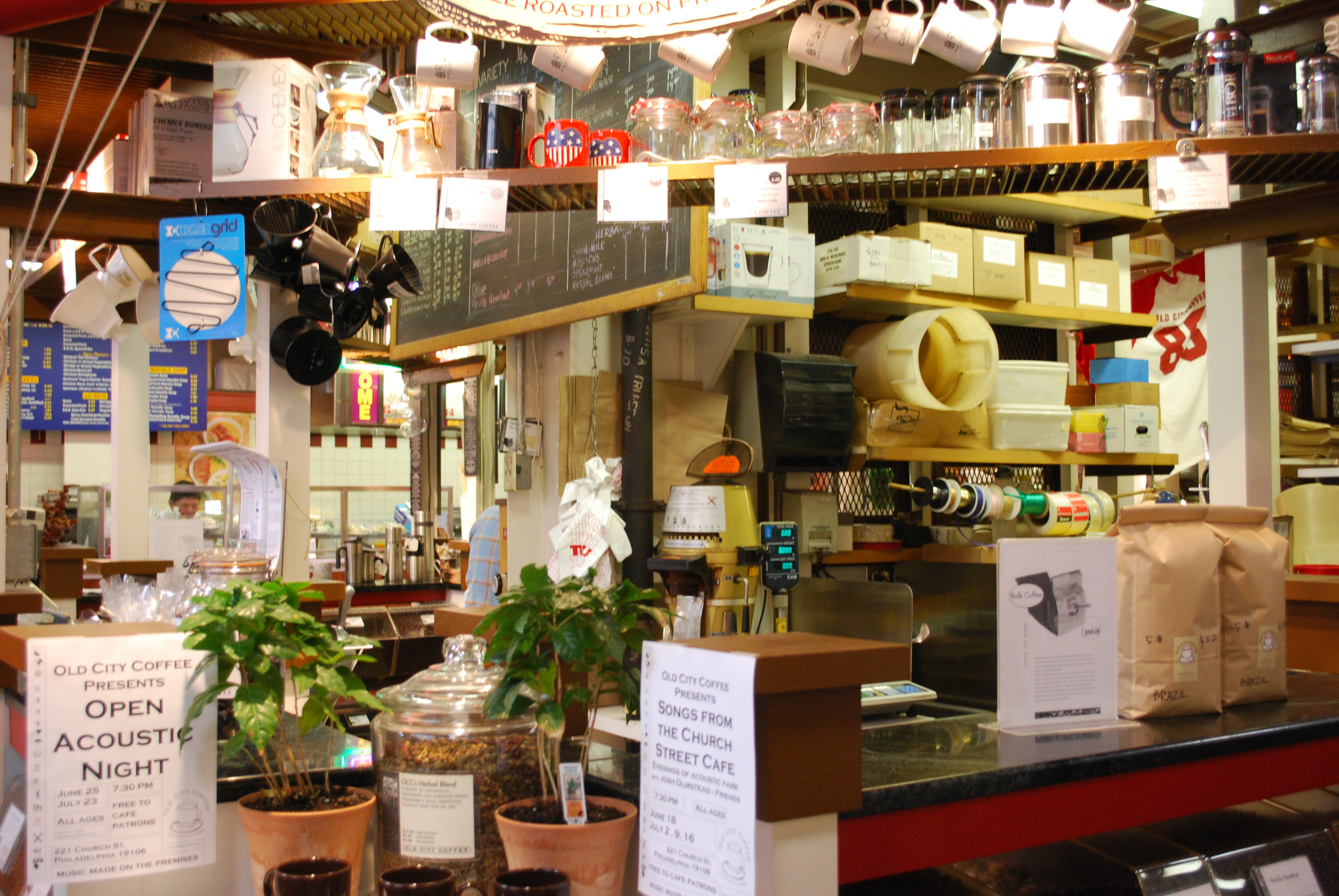 Old City Coffee, Reading Terminal Market, Philadelphia