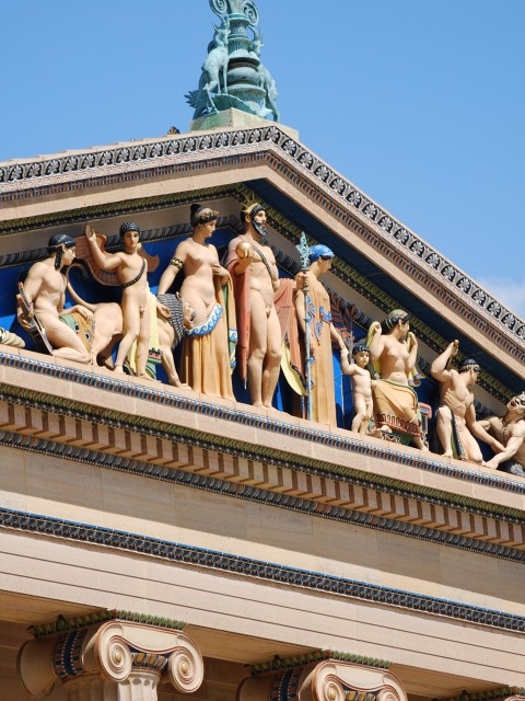 Greek Revival in Philadelphian Pediments