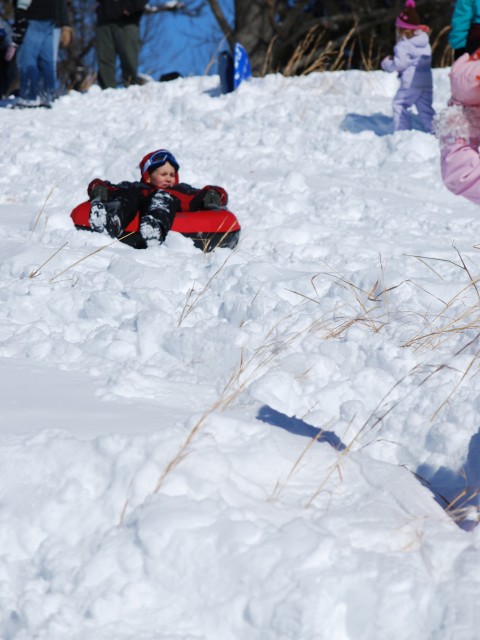 Snowtubing Fun