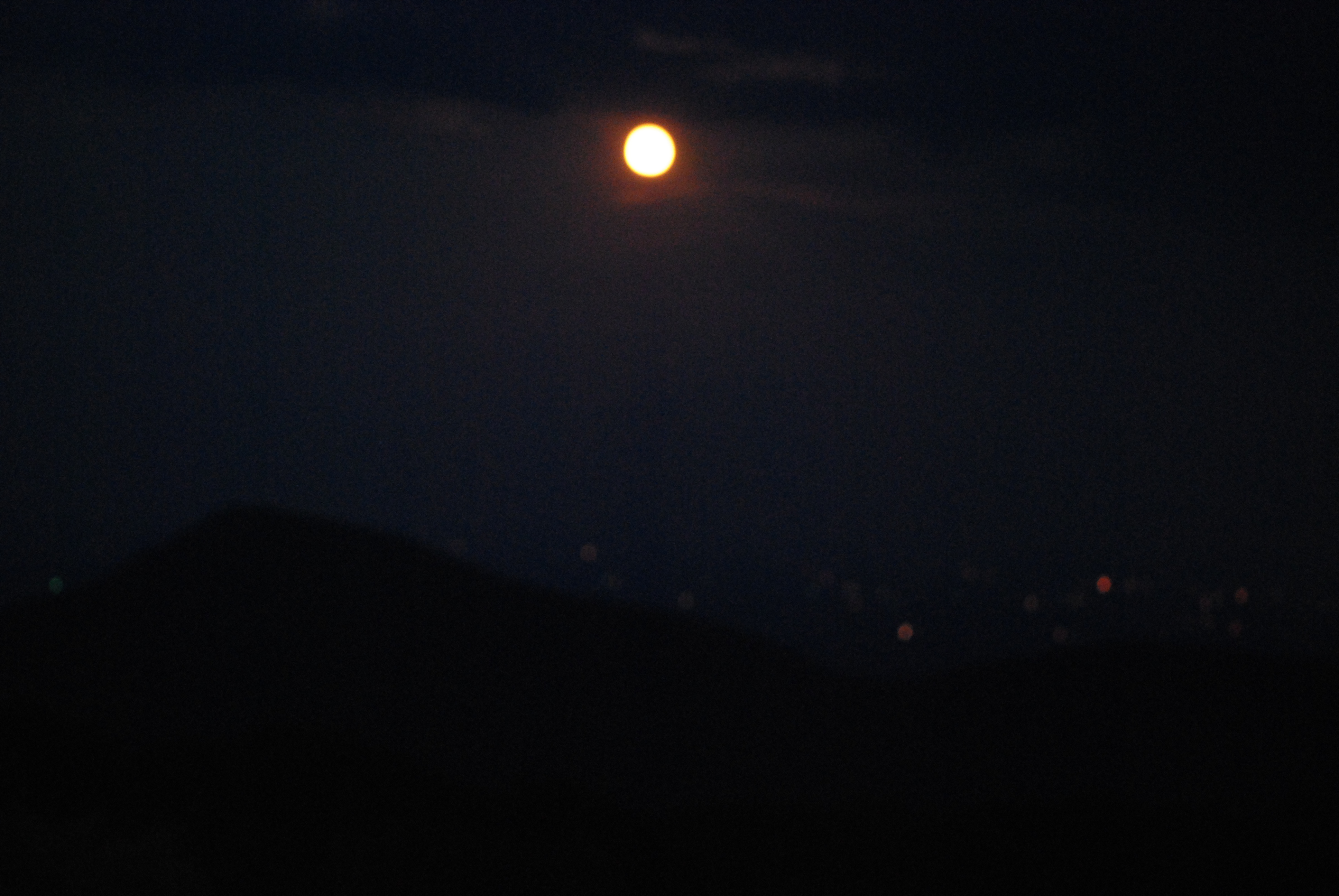 Full Moon on a Hazy Night in the Appalachians | Storytellers