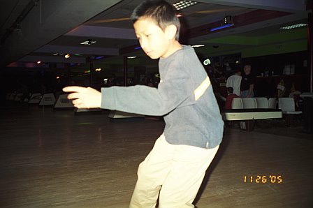 Youth bowler